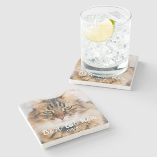 Dessous-de-verre En Pierre Photo de Best Cat Mom