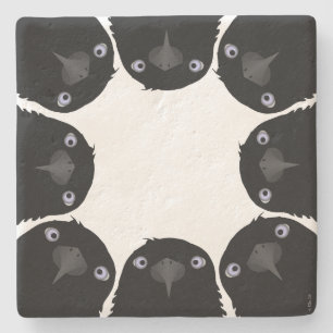 Dessous-de-verre En Pierre Pierre à coaster Eating Crow
