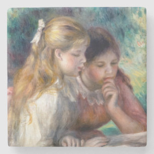 Dessous-de-verre En Pierre Pierre-Auguste Renoir - Lecture
