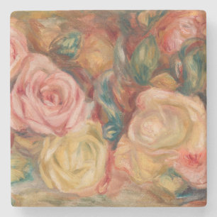 Dessous-de-verre En Pierre Pierre-Auguste Renoir - Rose