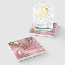 Pink Swirl Moderne