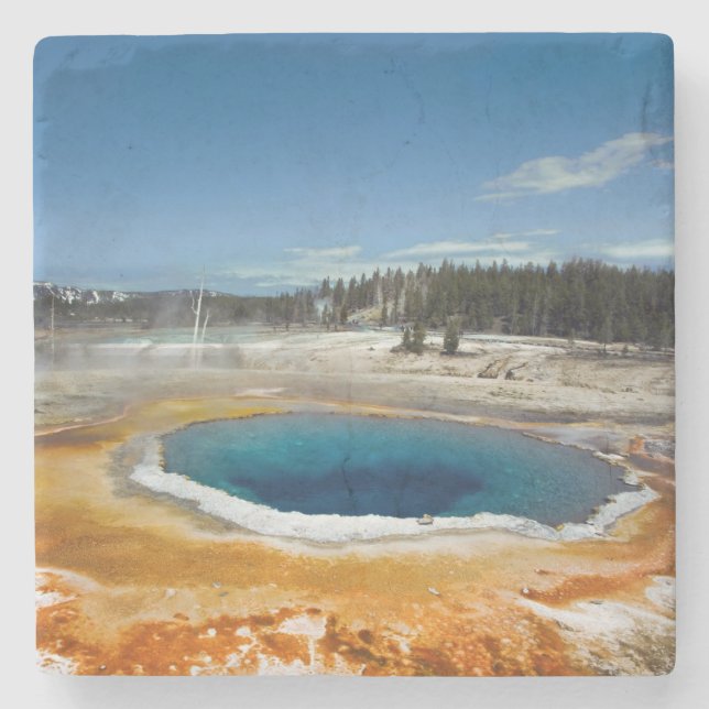 Dessous-de-verre En Pierre Piscine opale (Devant)