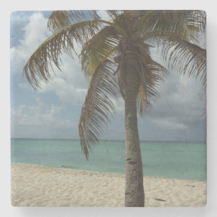 Dessous-de-verre En Pierre Plage d'Aruba I Belle Scène Nature