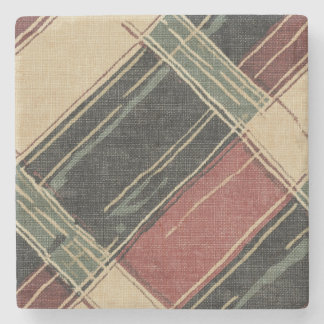 Dessous-de-verre En Pierre Plaid rustique