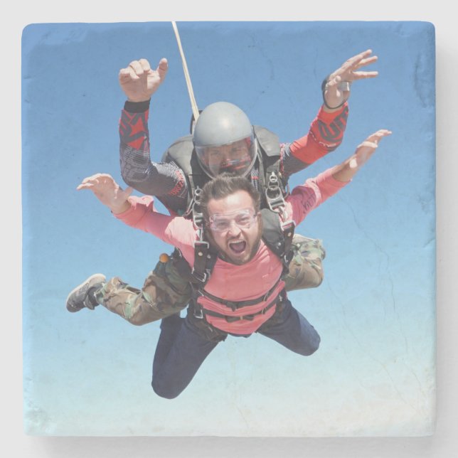 Dessous-de-verre En Pierre Plaisir Skydiving (Devant)