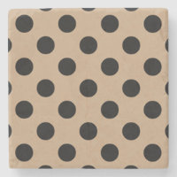 Points noirs sur beige