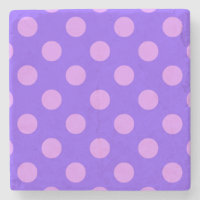 Pois Lilac sur periwinkle