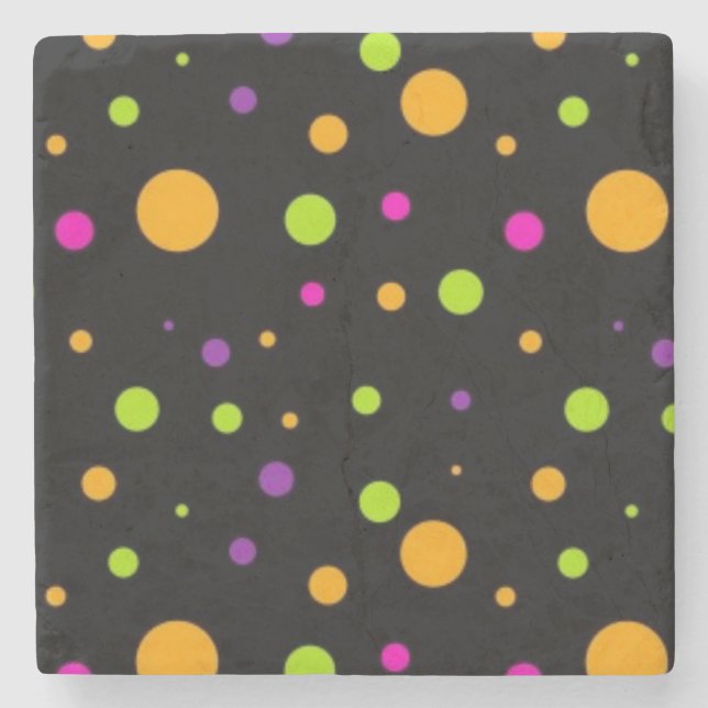 Dessous-de-verre En Pierre Polka dot (Devant)