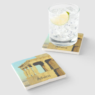 Dessous-de-verre En Pierre Porche des cariatides 1