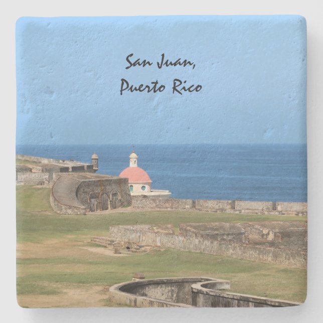 Dessous-de-verre En Pierre Porto Rico (Devant)