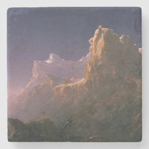Dessous-de-verre En Pierre Prométhée enchaîné (par Thomas Cole)