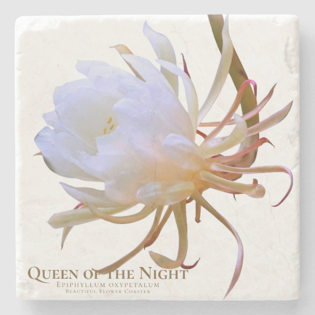 Dessous-de-verre En Pierre Queen of the Night (Devant)