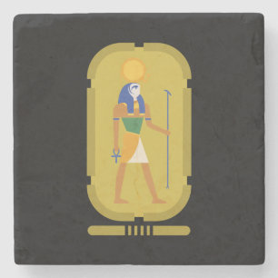 Dessous-de-verre En Pierre Ra Dieu du Soleil