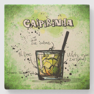 Dessous-de-verre En Pierre Recette de boisson Caipirinha