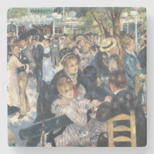 Dessous-de-verre En Pierre Renoir Danse au Moulin de la Galette Vintage