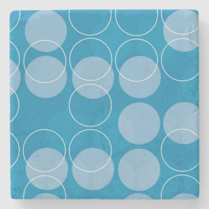 Dessous-de-verre En Pierre Rétros cercles