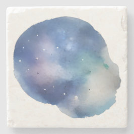 Dessous-de-verre En Pierre Rêves célestes : une exploration de l'aquarelle