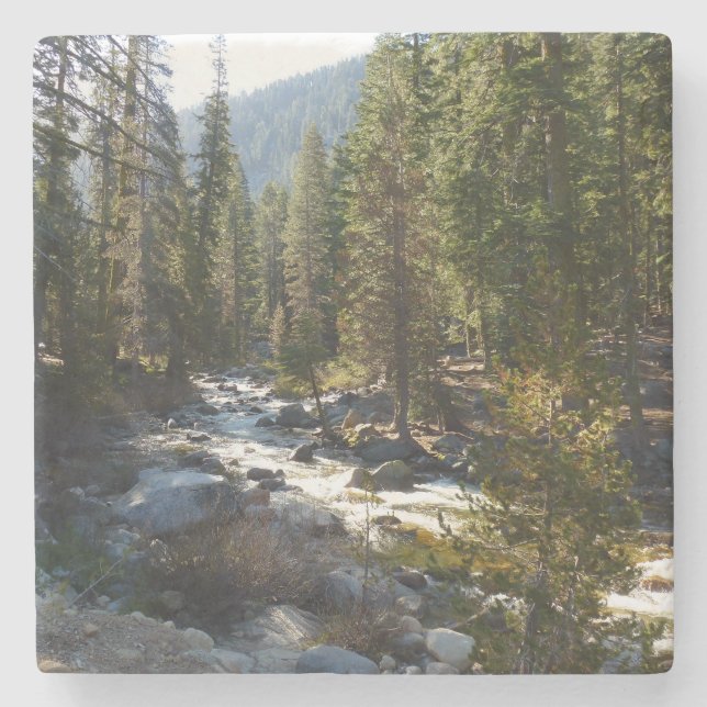 Dessous-de-verre En Pierre Rivière Kaweah dans le parc national de Sequoia (Devant)