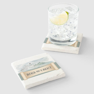 Dessous-de-verre En Pierre Rock the Yacht