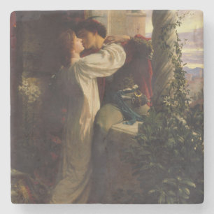 Dessous-de-verre En Pierre Romeo et Juliet (par Frank Dicksee)