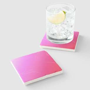 Dessous-de-verre En Pierre Rose chaud