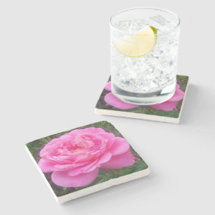 Dessous-de-verre En Pierre Rose rose romantique 'Léonard de Vinci'