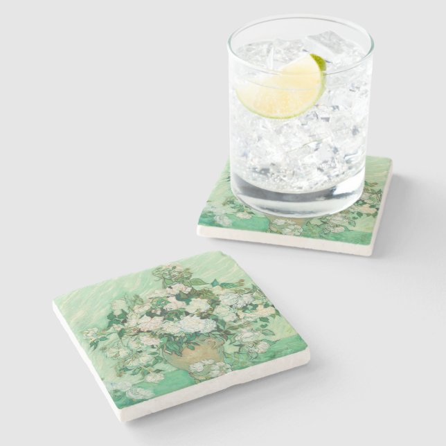 Dessous-de-verre En Pierre Rose | Vincent van Gogh (Côté)