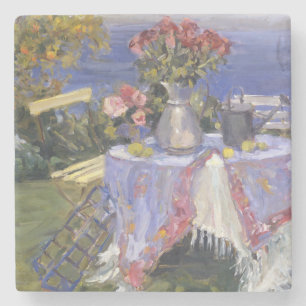 Dessous-de-verre En Pierre Roses par la mer