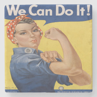 Dessous-de-verre En Pierre Rosie the Riveter