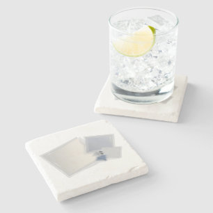 Dessous-de-verre En Pierre Roulement des carrés Fibonacci