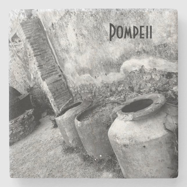 Dessous-de-verre En Pierre Ruines du Dessous de verre de Pompéi (Devant)