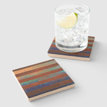Rustic Coastal Stone Coasters