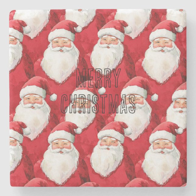 Dessous-de-verre En Pierre Santa Claus (Devant)