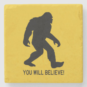 Dessous-de-verre En Pierre Sasquatch (Bigfoot) Vous Croirez !