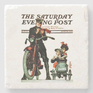 Dessous-de-verre En Pierre Saturday Evening Post 