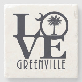Dessous-de-verre En Pierre Sc de Greenville d'AMOUR