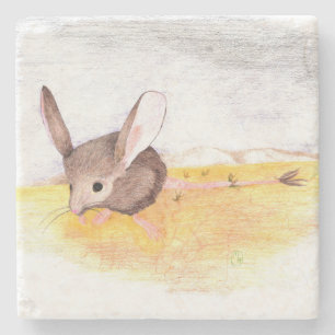 Dessous-de-verre En Pierre "Sèche souris"