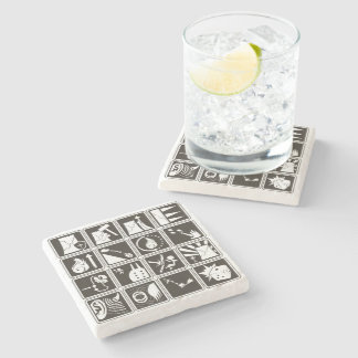 Dessous-de-verre En Pierre Skill Icons