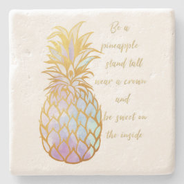 Dessous-de-verre En Pierre Soyez des dessous de verre de pierre d'ananas