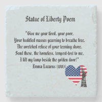 Statue de poème de liberté