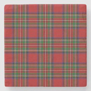 Dessous-de-verre En Pierre Stewart Royal Tartan