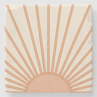 Dessous-de-verre En Pierre Sun Sunrise Earth