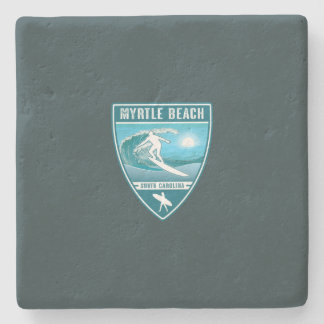 Dessous-de-verre En Pierre Surf Myrtle Beach South Carolina