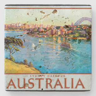 Dessous-de-verre En Pierre Sydney Harbour Australie
