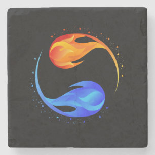 Dessous-de-verre En Pierre Symbole d'amour-