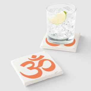 Dessous-de-verre En Pierre Symbole Om indien