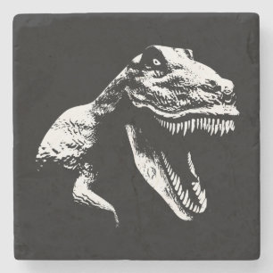 Dessous-de-verre En Pierre T blanc Rex