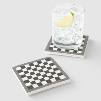 Dessous-de-verre En Pierre Tableau des échecs