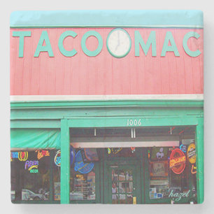 Dessous-de-verre En Pierre Taco Mac Atlanta, Taco Mac