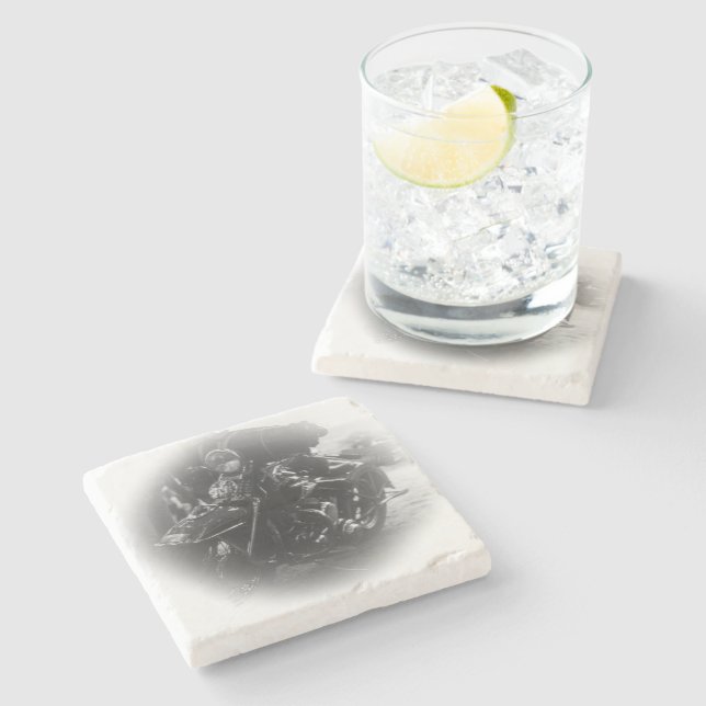 Dessous-de-verre En Pierre Tapis de moto Beer 7 (Côté)
